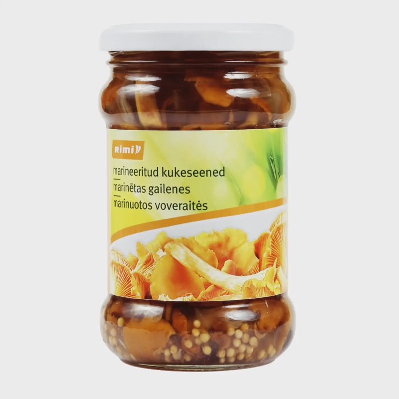Marinuotos voveraitės RIMI, 280 g / 120 g