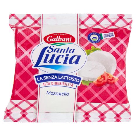 Galbani Santa Lucia Mozzarella la Senza Lattosio 100 g