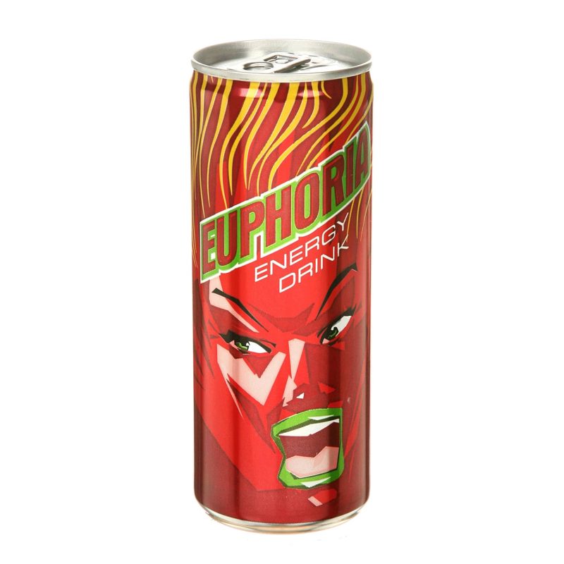 Energinis gėrimas EUPHORIA, 0,25l