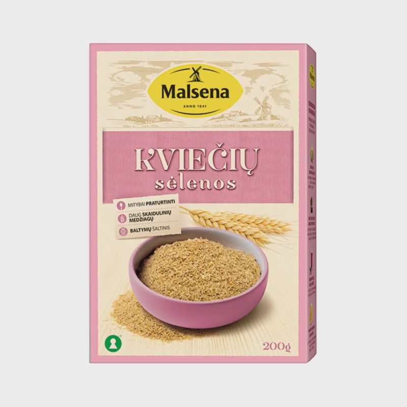 Kviečių sėlenos MALSENA, 200 g