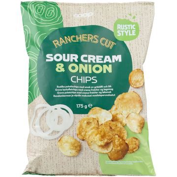 Coop kartulilaastud hapukoore- ja sibulamaitselised 175g
