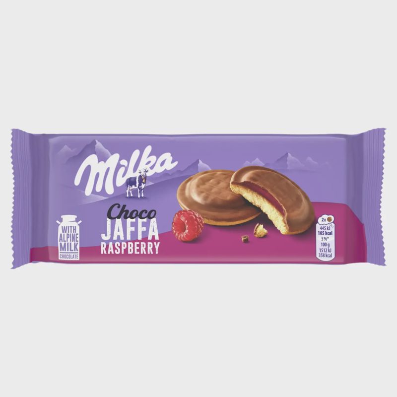 Sausain. avieč. įd. MILKA CHOCO JAFFA, 147 g
