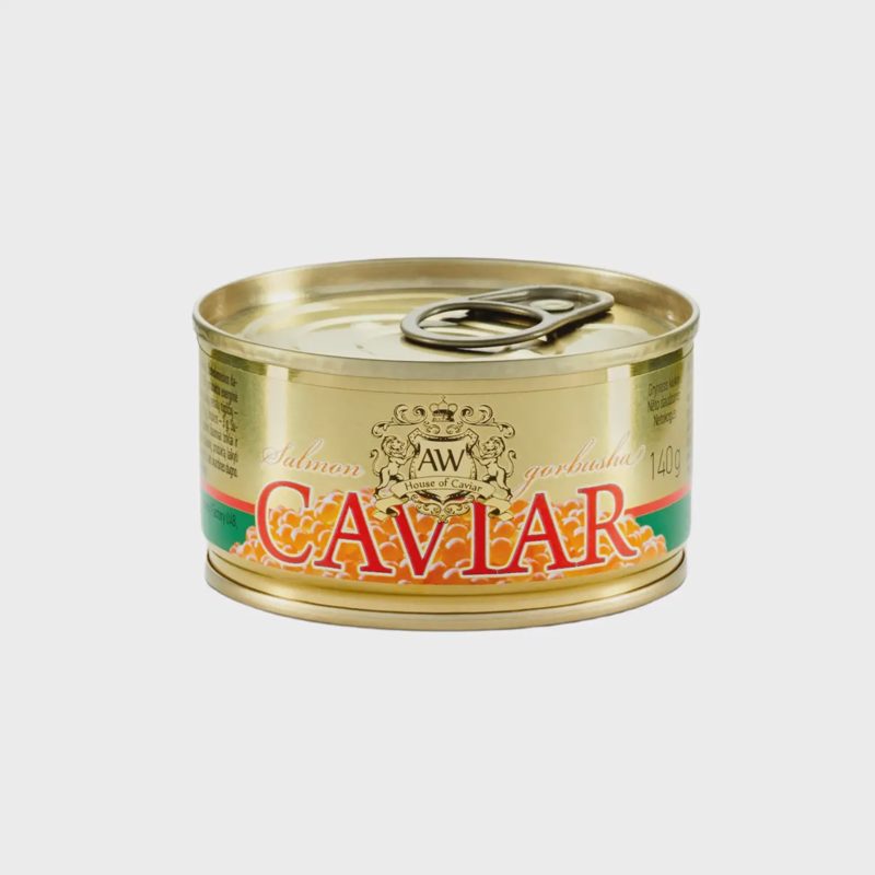 Lašišin. žuvų kuprių ikrai ALASKA WILD, 140 g