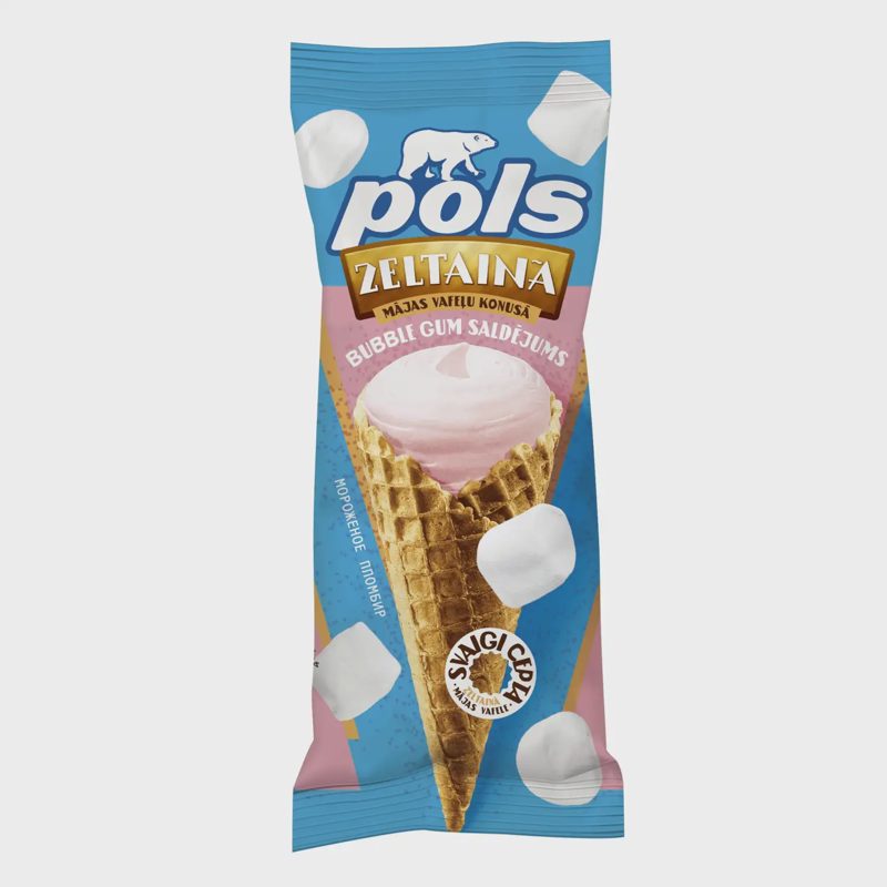 Kramt. gum. sk. ledai vafl. kūg., POLS, 200ml
