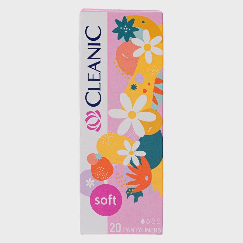 Kasd. higien. įklotai CLEANIC SOFT, 20 vnt.