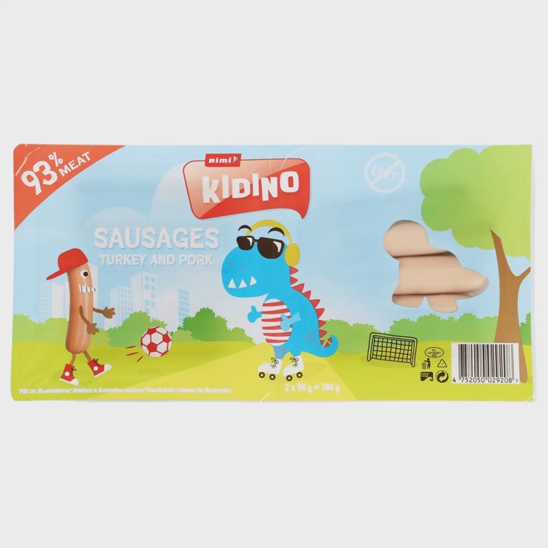 Kalak. kiaul. dešrelės RIMI KIDINO, 2 x 90 g