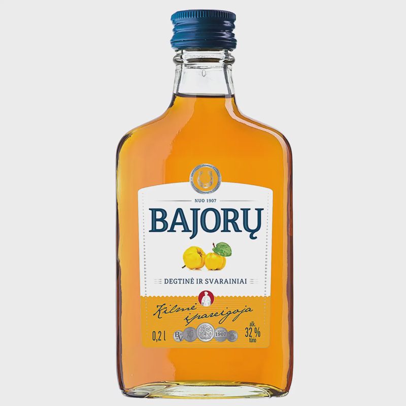Degtinė BAJORŲ ir SVARAINIAI, 32%, 0,2l