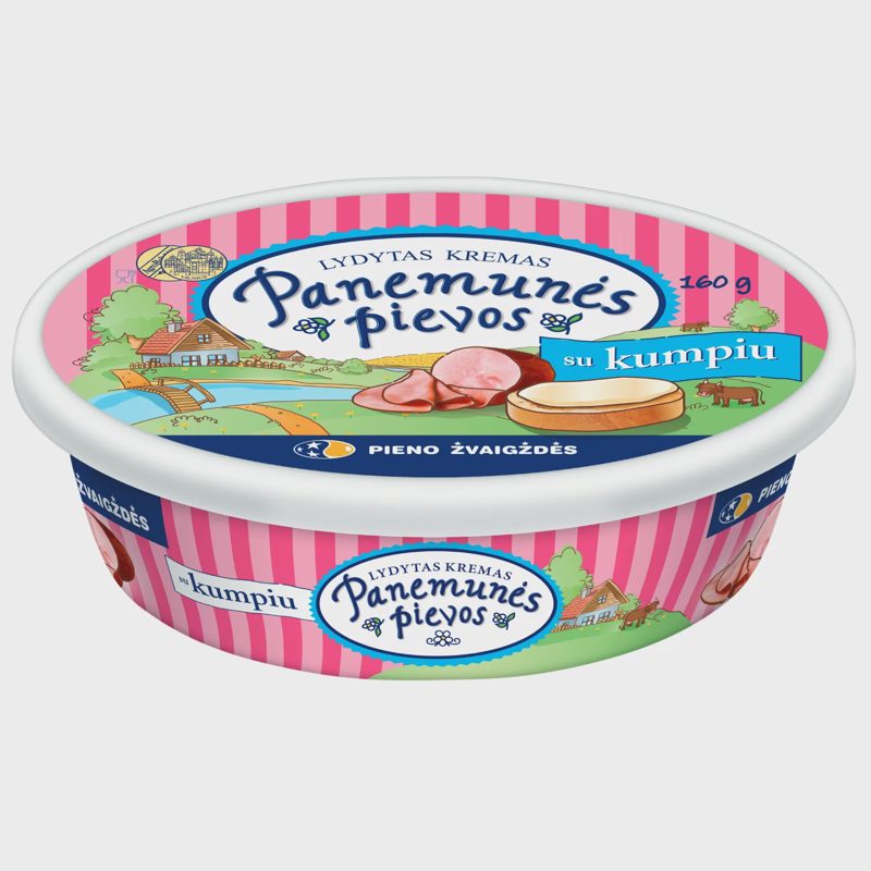 Lyd. kremas PANEMUNĖS su kumpiu, 22 %, 160 g