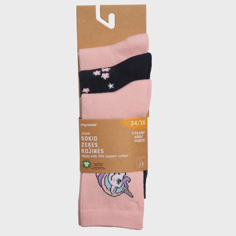 Vaikiškos kojinės MYWEAR, 34 / 36, 3 vnt.