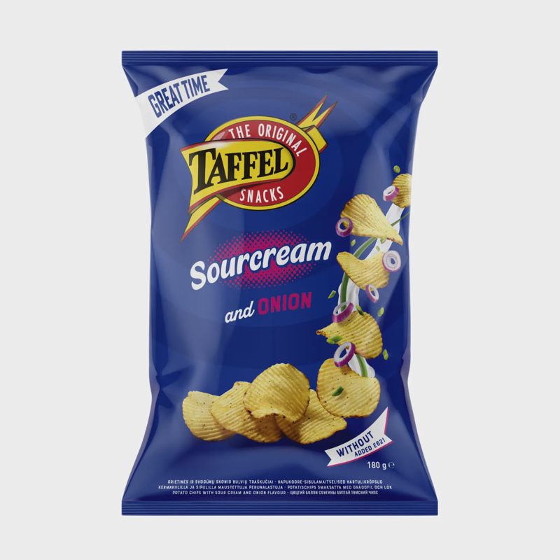 Gr.ir svog.sk. bulvių traškučiai TAFFEL, 180g