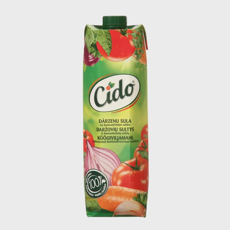 Daržovių sultys CIDO, 1 l