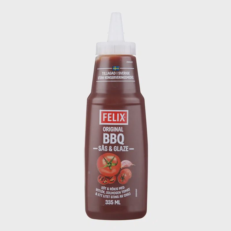 Padažas BBQ ORIGINAL FELIX, 335 ml