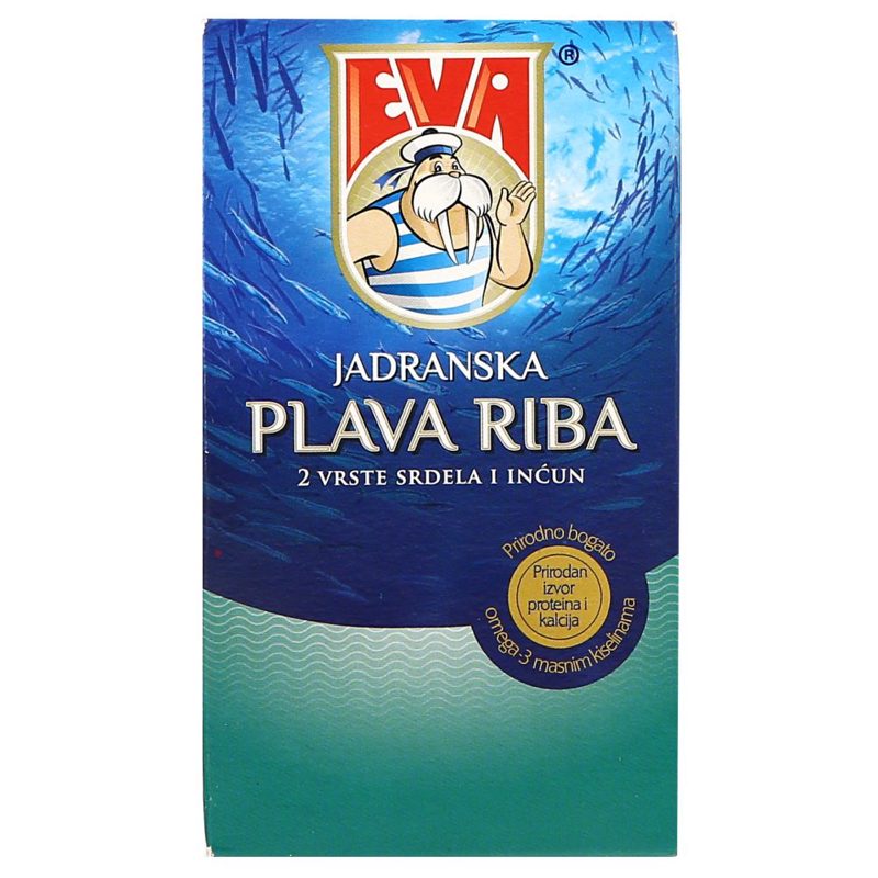 Eva Jadranska plava riba srdela i inćun 95 g