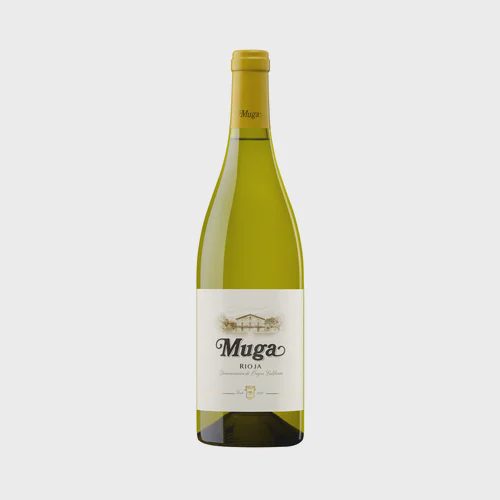 MUGA Vino blanco fermentado en barrica y con D.O. Ca. Rioja MUGA botella de 75 cl.