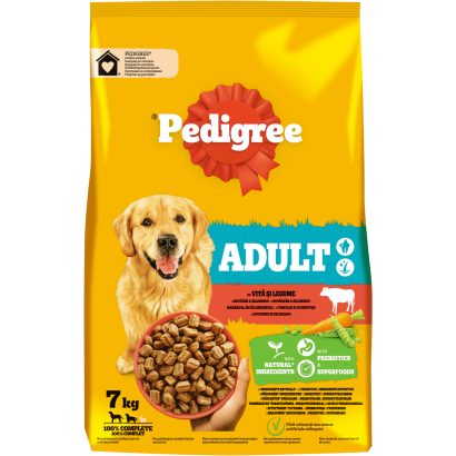 Pedigree Adult teljes értékű szárazeledel felnőtt kutyák számára marhával és zöldségekkel 7 kg