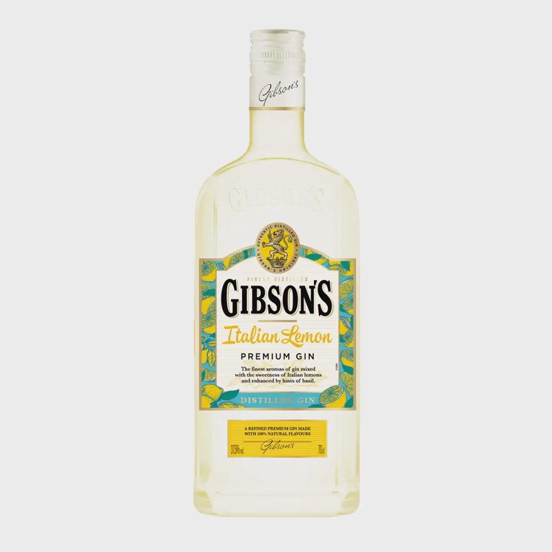 Džinas GIBSON'S ITALIAN LEMON, 37,5 %, 0,7 l