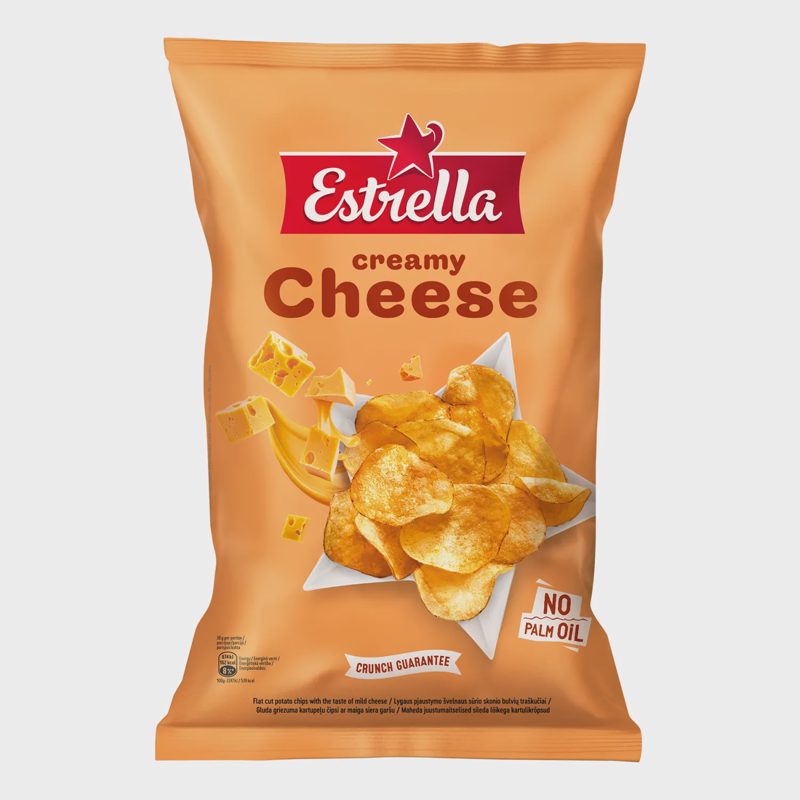 Bulvių traškučiai sūrio sk. ESTRELLA, 240 g