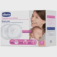 Chicco Επιθέματα Στήθους Αντιβακτηριακά 30τεμ