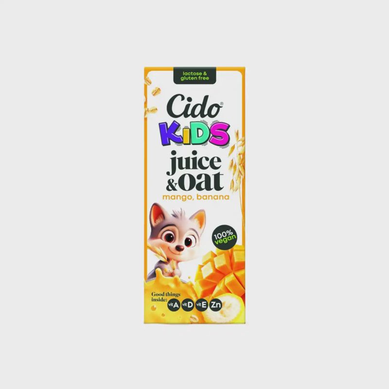 Avižų ir mangų - ban. sulčių gėr. CIDO, 0,2 l