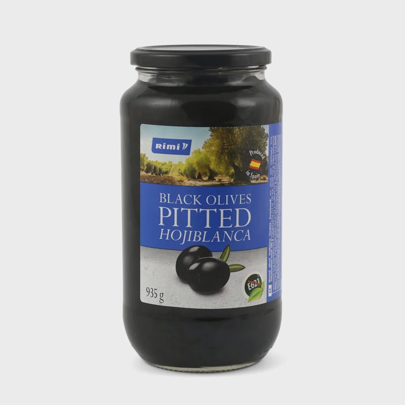 Juod. alyvuog. HOJIBLANCA RIMI, 935 g / 455 g