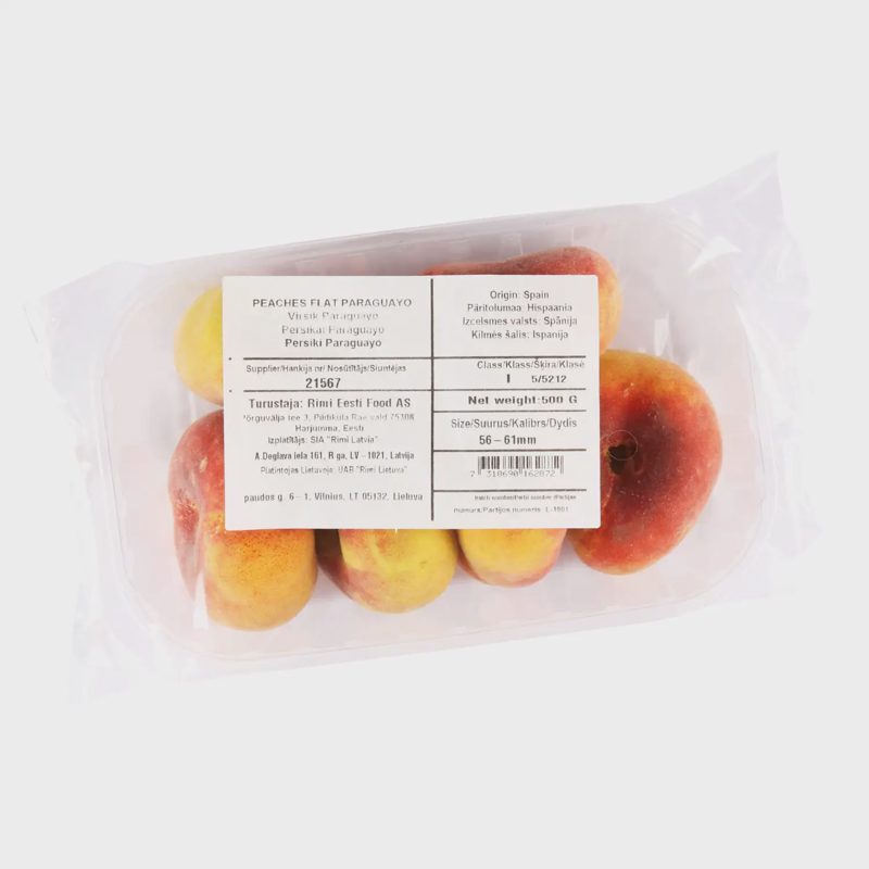 Fasuoti persikai PARAGUAYO, 500 g