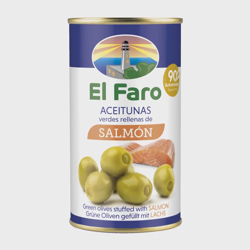 Žal. alyv. įd. lašiša EL FARO, 370 ml / 150 g