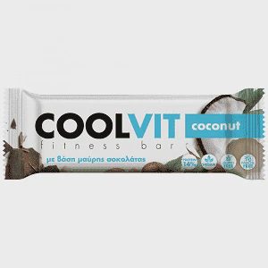 Coolvit Μπάρα Δημητριακών Καρύδα Χωρίς Γλουτένη 27gr