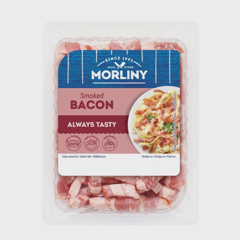 Š. rūk. kiaul. šoninės kubeliai MORLINY, 200g