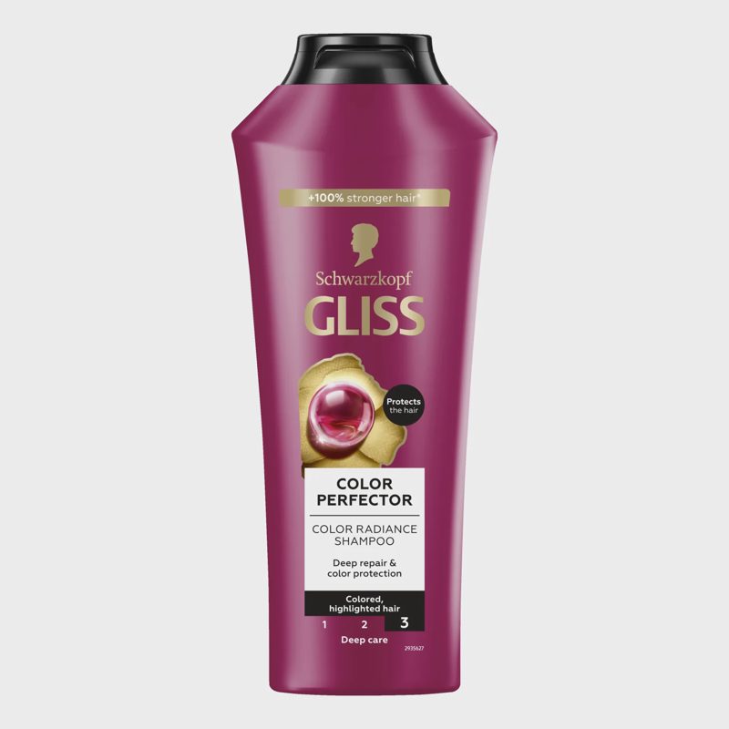 Plaukų šampūnas GLISS ULTIMATE COLOR, 400 ml