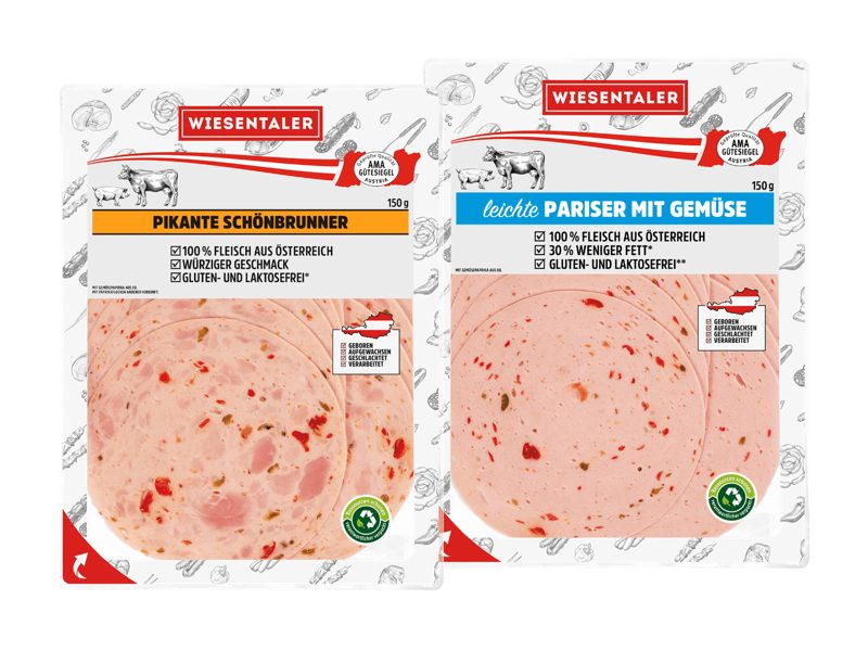 Pikante Schönbrunner oder Leichte Pariser mit Gemüse
