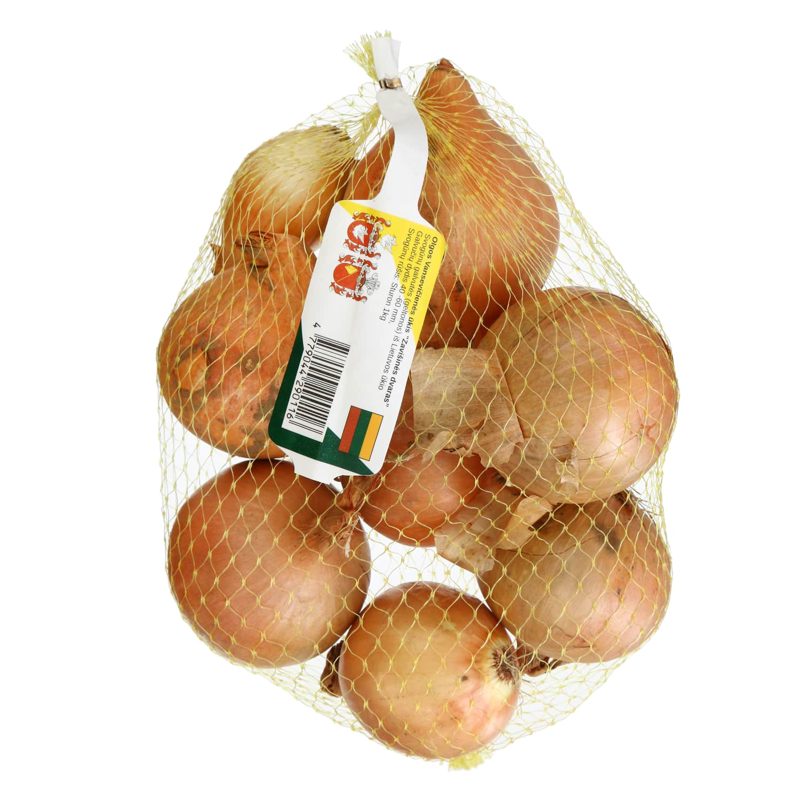 Fasuoti lietuviški svogūnai, 1kg