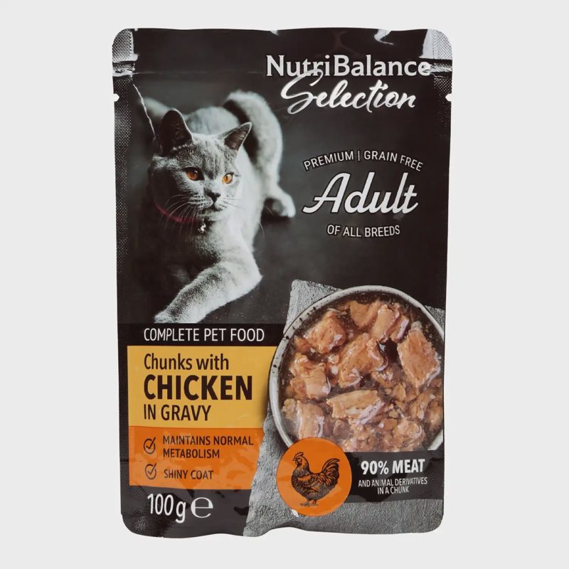 Kač. ėdalas su višt. NUTRIBALANCE SEL., 100 g