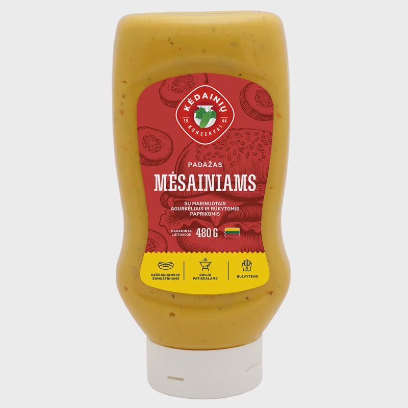 Padažas KKF MĖSAINIAMS, 35 %, 480 g