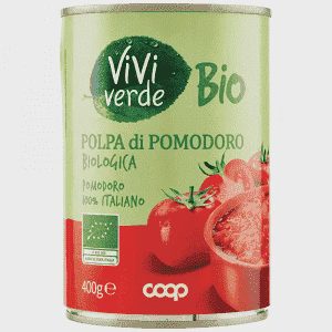 Vivi Verde Τομάτα Τριμμένη Bio 400gr στ. βάρος 240gr