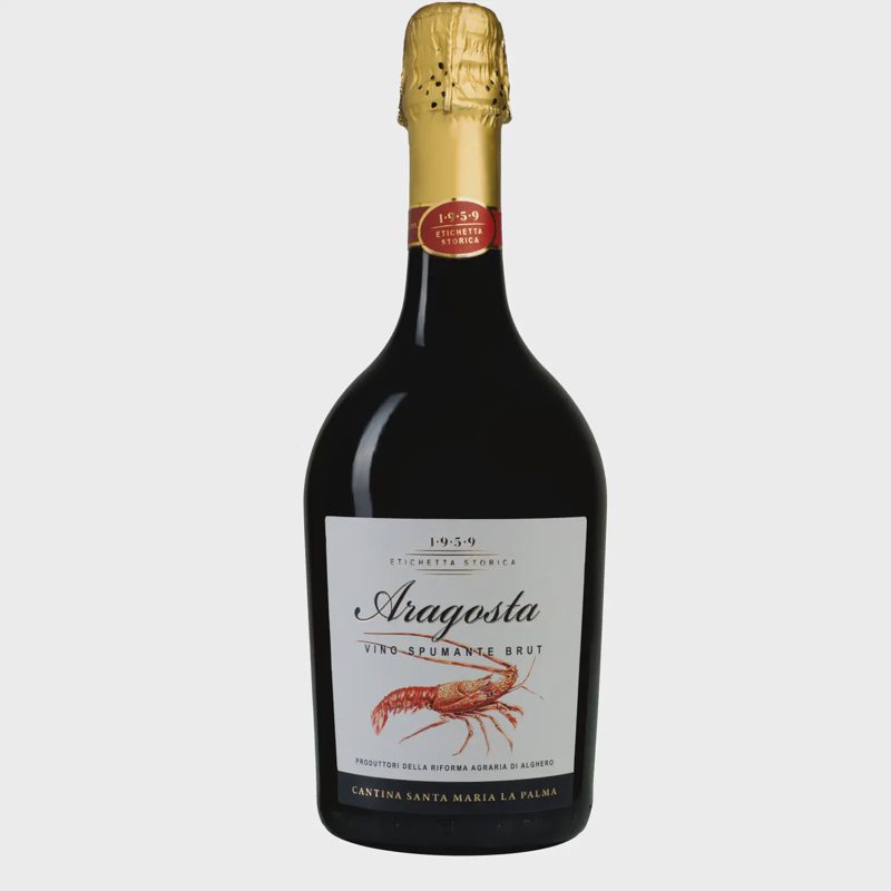 Put. s. vynas ARAGOSTA SPUM. BRUT, 12%, 0,75l