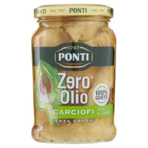 Ponti Zero Olio sjeckane artičoke u vinskom octu 300 g