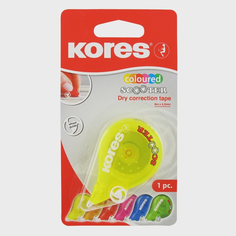 Sp.korek. juosta KORES SCOOTER, 8mx4,2mm