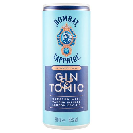 Bombay Sapphire & Tonic Can
