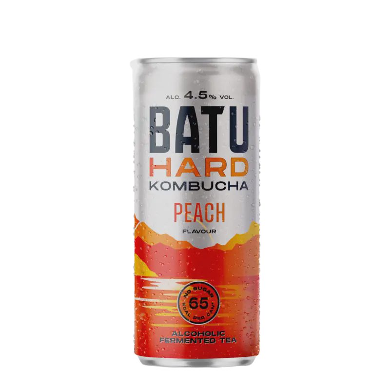 Batu Hard kombucha peach