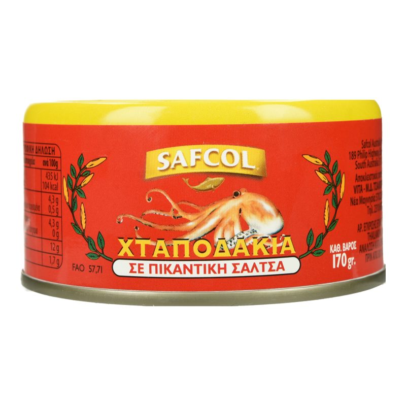 Safcol Καλαμαράκια Πικάντικα 170gr