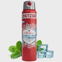 Old Spice Deo Αποσμητικό Σπρευ Σώματος Cold Spice 150ml