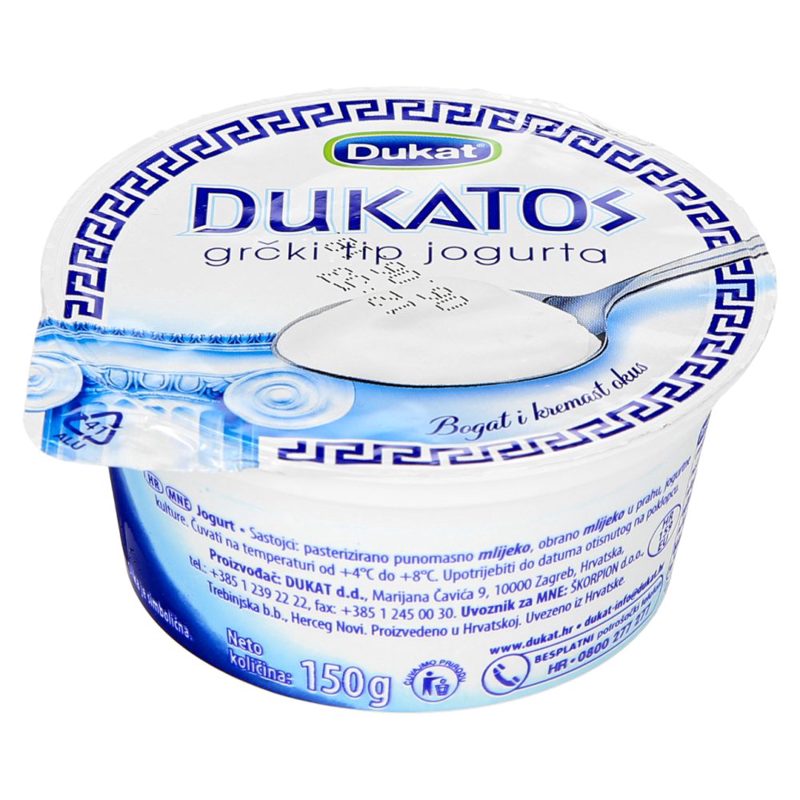 JOGURT NATUR DUKATOS 150 g