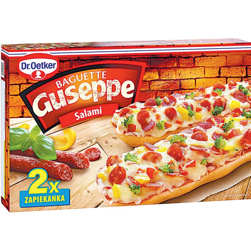 DR. OETKER GUSEPPE SZALÁMIS BAGUETTE
