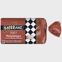 Κατσέλης Ψωμί Τοστ Πολύσπορο Μινι 350gr