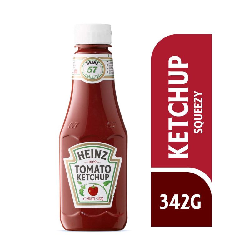 Heinz Κέτσαπ Squeezy 342gr