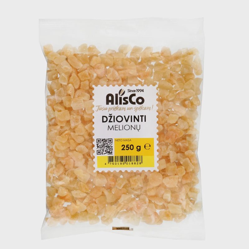 Džiovinti meliono kubeliai ALIS CO, 250 g