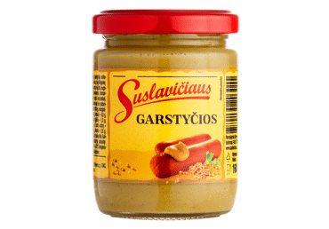 SUSLAVIČIAUS garstyčios, 160 g