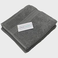 Home Comfort Πετσέτα Γκρί 50x90cm 100% Bαμβάκι