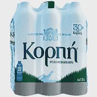 Κορπή Φυσικό Μεταλλικό Νερό 6x1,5lt