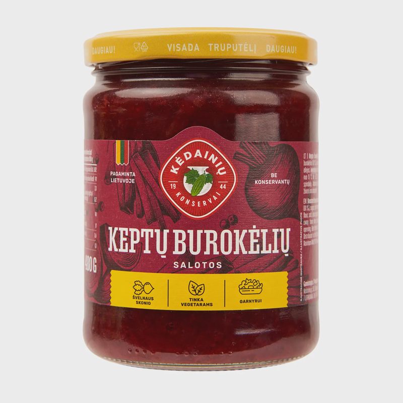 Keptų burok. sal. KĖDAINIŲ KONSERVAI, 480 g
